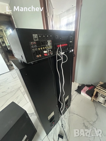 Аудио система Yamaha NS-G40MK2 & RX-V473, снимка 3 - Ресийвъри, усилватели, смесителни пултове - 55436522