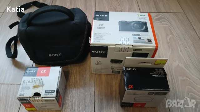 Фотоапарат Sony А5000, снимка 7 - Фотоапарати - 55502043