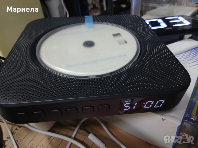 CD плейър с Bluetooth и USB , 10W, снимка 9 - MP3 и MP4 плеъри - 54602372