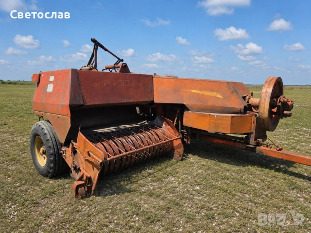 Сламопреса Киргизстан, снимка 2 - Селскостопанска техника - 55156243