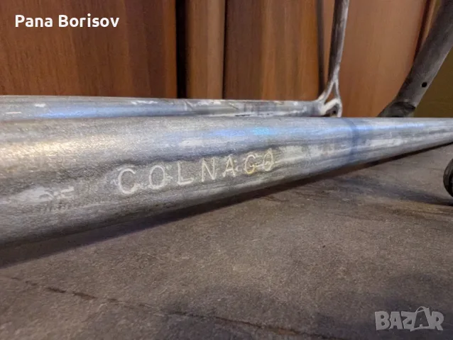 Ретро Шосеен Фреймсет Colnago Super Profil, снимка 8 - Части за велосипеди - 55538695