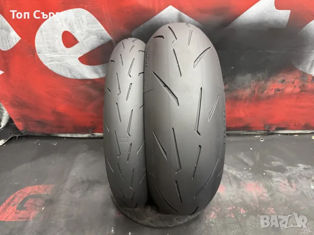 120 70 17 / 200 55 17, Мото гуми, Pirelli DiabloRossoIVCorsa, снимка 3 - Гуми и джанти - 55533577