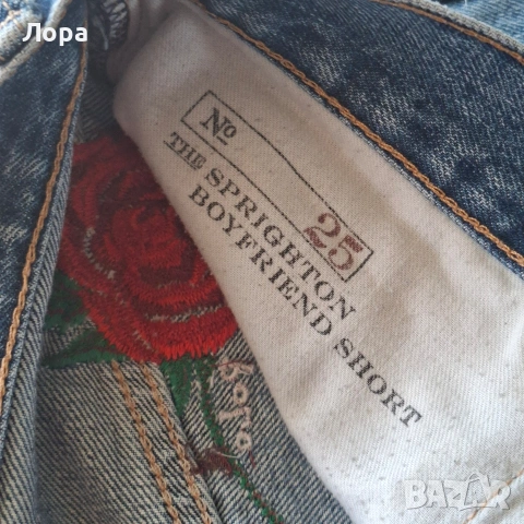 Дамски дънкови панталони POLO , снимка 5 - Къси панталони и бермуди - 54665309