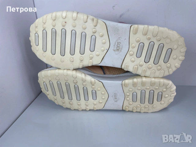 Кожени маратонки Tod's 38.5 Оригинал, снимка 7 - Маратонки - 55221663