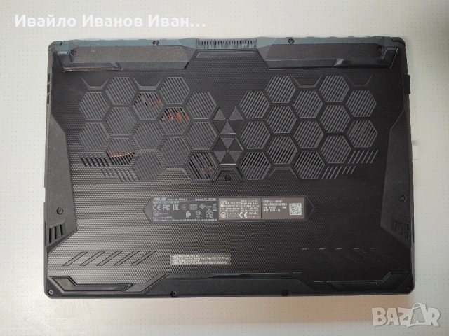 ASUS tuf gaming f15 - GTX 1660 Ti, 144hz, снимка 5 - Лаптопи за игри - 54820217