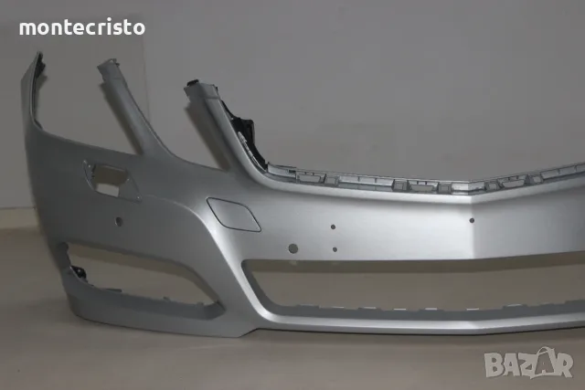Предна броня Mercedes W212 (2009-2013г.) 2128801940 / A2128801940 отвори парктроник пръскалки, снимка 2 - Части - 55463298