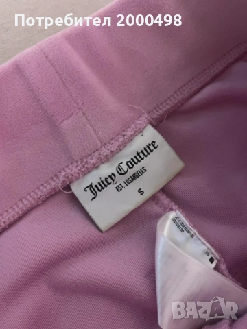 y2k Juicy couture розов велурен панталон, снимка 5 - Панталони - 54751913