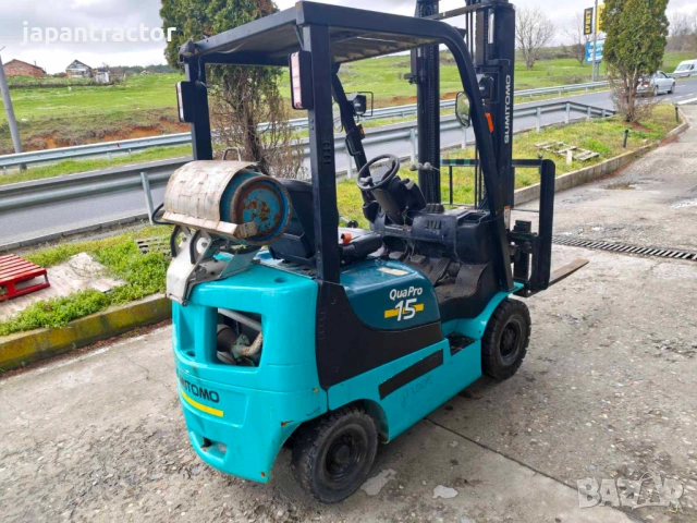 Мотокар Yale Газ/бензин, снимка 8 - Индустриална техника - 54085721