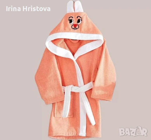 Детски памучен халат , снимка 6 - Хавлии и халати - 54988513