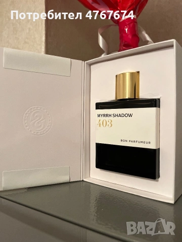 Нов нишов парфиум MYRRH SHADOW 403 100мл, снимка 2 - Унисекс парфюми - 55017582