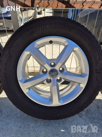 Джанти Audi 16 цола , 5х112 , 6.5j ,et43 , 215/60/16 Skoda Vw Seat, снимка 3 - Гуми и джанти - 54484042