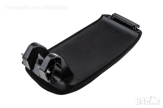 Капак за Подлакътник Audi A3 8P 2004-2012, Черен, Плат,, снимка 2 - Части - 54619278