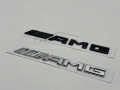 Мерцедес емблема надпис AMG АМГ багажник, снимка 2