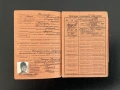 Комсомолска членска карта и регистрационна карта Украйна (СССР)., снимка 2