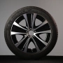 Комплект 4броя Michelin Pilot Alpin 245/45R18 100V DOT2922| Джанти 8Jx18H2-N ET43 A2134013700| Гуми , снимка 5