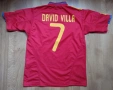Spain / David Villa #7 - мъжка футболна тениска на Испания, снимка 1
