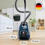 Прахосмукачка с Торба Bosch Series 8 BGL8XPER 700W, Тиха, XXL Накрайници, Дълъг Кабел!, снимка 6
