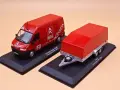 Макет Citroen Jumper 1:43 + trailer, снимка 2