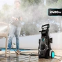 Водоструйка Cecotec HydroBoost 2400 AdvanceClean, 180 BAR, 480 L/h, 2400 W, включени аксесоари, снимка 3
