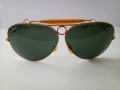 Слънчеви Oчила Ray Ban USA B&L Aviator BulletHole Shooter G-15 100% ОРИГИНАЛНИ, снимка 1