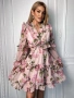 Рокля шифон Fleur LBD ХС р-р, снимка 3