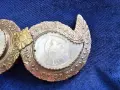 Възрожденски сребърни пафти със седеф. , снимка 3
