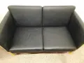 Диван двойка естествена кожа , снимка 4
