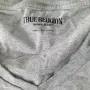 Оригинална дамска тениска с кристалчета лого TRUE RELIGION с остро деклоте, снимка 3