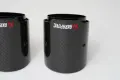 Карбонови накрайници за ауспух тип Akrapovic Carbon (2 бр. / 65 mm), снимка 3