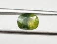Рядък е екзотичен жълто-зелен сапфир 1.97 карата! Сертификат!, снимка 4