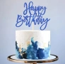 8 броя Happy birthday различни цветове декорация на торта , снимка 5