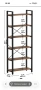 Индустриална етажерка / Библиотека Loft Style 205 см, снимка 2