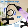 Компактна UV лампа за маникюр 360°, снимка 4