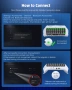 Безжичен контролер за PS5/PS5 Pro, Bluetooth 3.0 мини преносим геймпад, чатпад , снимка 4