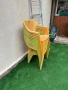 12 бр пластмасови столове в задоволително състояние, снимка 2