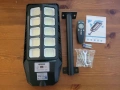 Нова Соларна LED лампа за двор 330 LED 7000 mAh със сензор за движение и дистанционно, снимка 6