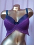 Hunkemoller 85 E Дантелен сутиен бордо , снимка 1