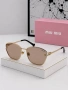 слънчеви очила miu miu fendi с калъф , кутия и ув защита , снимка 1