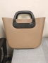 Обаг; obag; o bag, оригинална, средна, бежова чанта, снимка 1