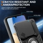 ZTE Blade A56 калъф – PC+TPU, плъзгаща се защита на камерата, подставка, протектор, 2 цвята, снимка 9