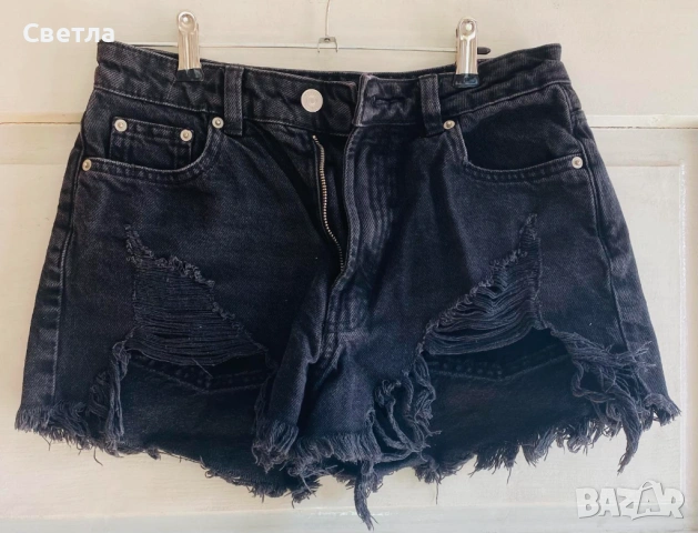 ЛОТ-Bershka,ZARA,CROPP,PULL&BEER-S/XS/L-Къси 6 бр.+1бр.дълги.Мин.покупка 2 бр.Всички 7 броя, за € 30, снимка 6 - Дънки - 52976545