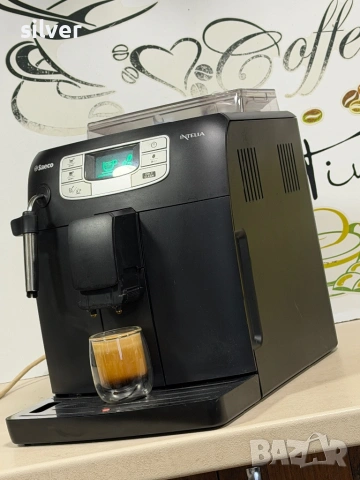 Кафемашина кафе автомат Saeco INTELİA с гаранция, снимка 6 - Кафемашини - 54156214