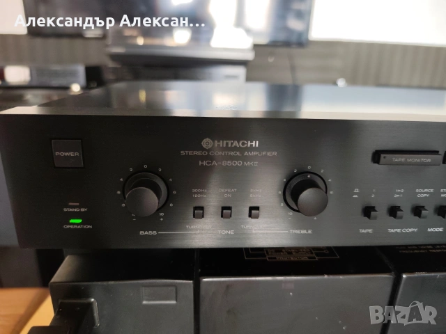 Hitachi HMA-9500MK2+HCA8500MK2, снимка 5 - Ресийвъри, усилватели, смесителни пултове - 55144732