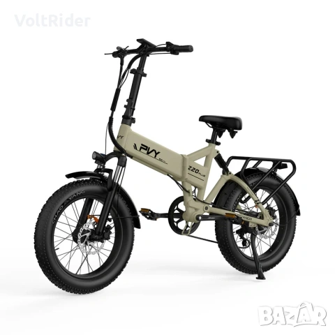 Сгъваемо електрическо колело PVY Z20 Plus 1000W 48V 16.5Ah, снимка 2 - Велосипеди - 48407542