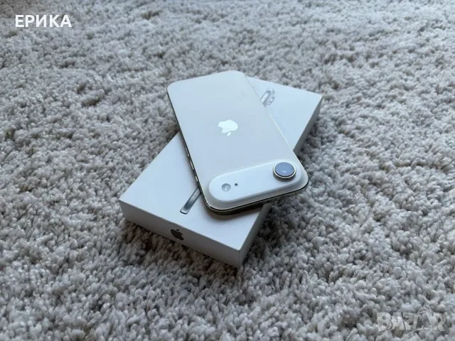 APPLE iPhone AIR 256 GB Cloud White + оригинален Clear MagSafe калъф и зарядно