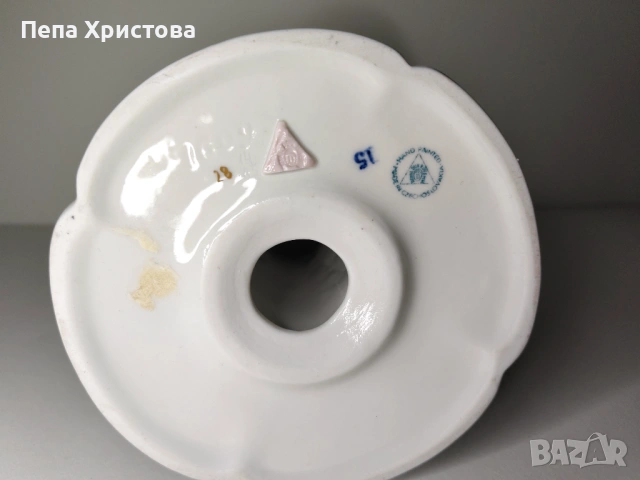 Порцеланов свещник, снимка 10 - Декорация за дома - 54773849