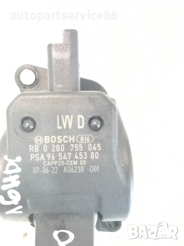 Педал на газта за Citroen C4 Picasso 1.6 Hdi (2008) 0280755045, снимка 3 - Части - 54520647