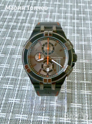 Maurice Lacroix Aikon SE Black Chrono 44mm AI1018-PVB01-334-1