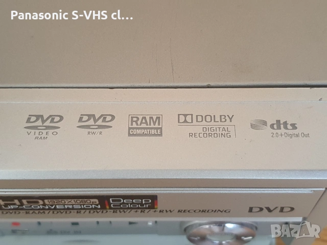 Panasonic DMR-EZ48 VHS-DVD recorder HDMI 1080/HD, снимка 7 - Плейъри, домашно кино, прожектори - 54966308