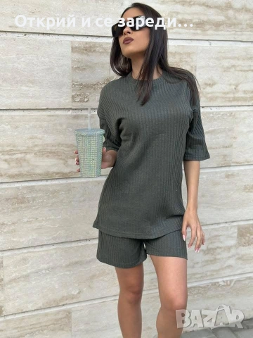 Дамски къси комплекти , снимка 2 - Комплекти - 54342536